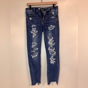 American Eagle Distressed Skinny Jeans